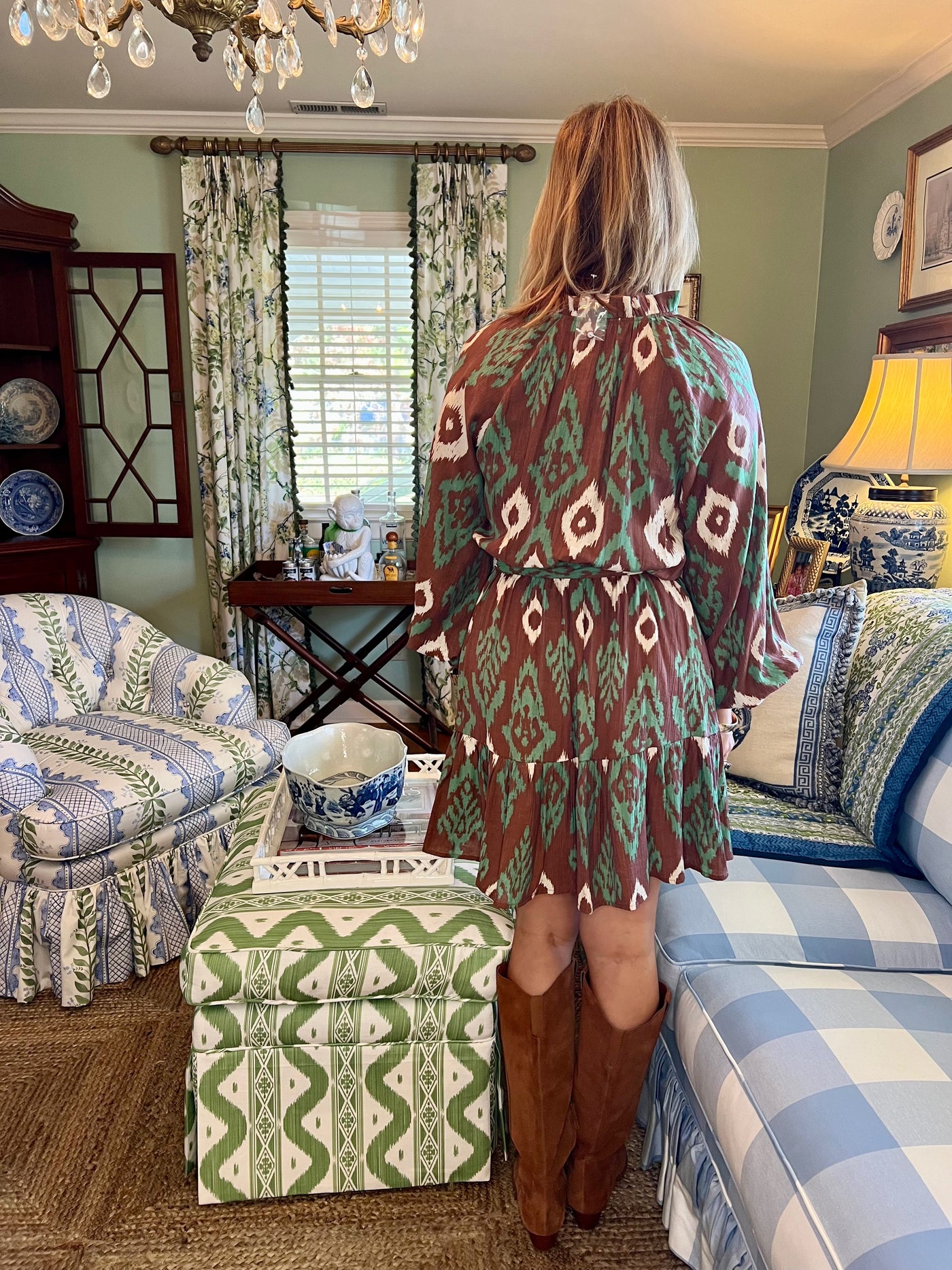 Asheville Printed Mini Dress