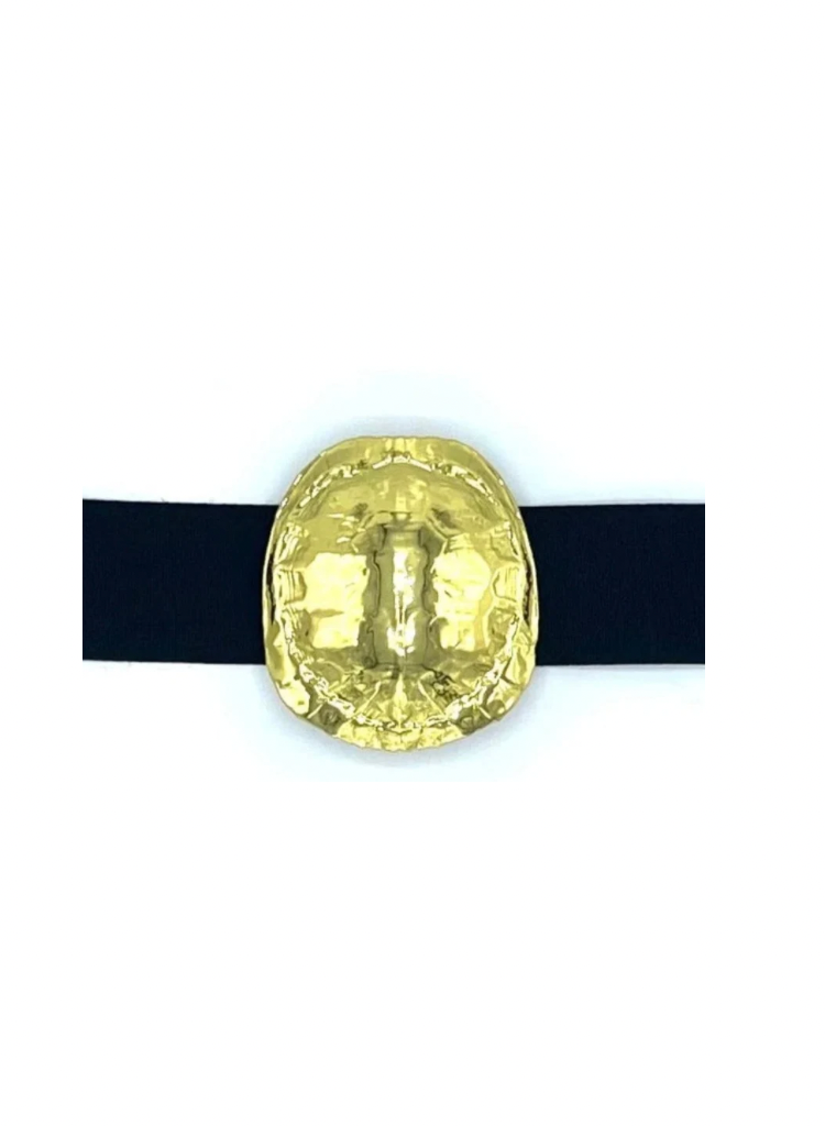 Turtle Shell Interchangeable Belt Buckle |  Belts - Miss Madigan | Women's Fashion Boutique
