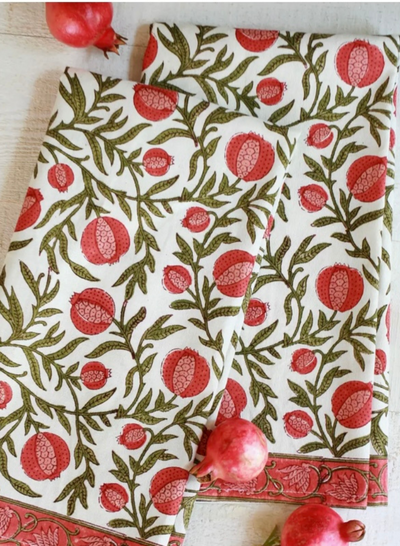 Block Print Kitchen Towel